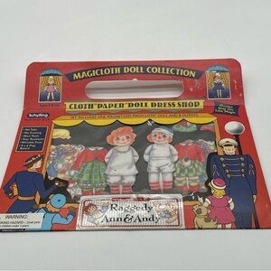 MagiCloth Doll Collection ~ Classic Raggedy Ann and Andy ~200
